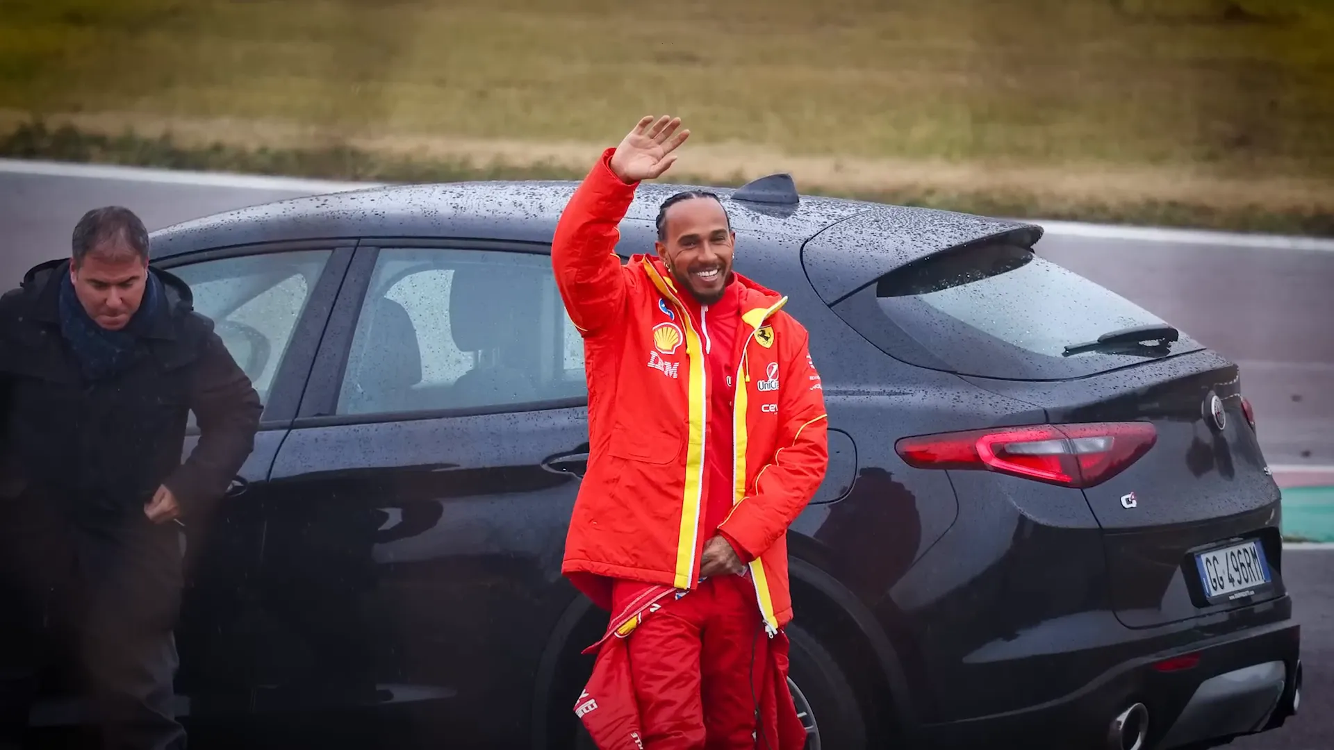 Lewis Hamilton in Ferrari 2025